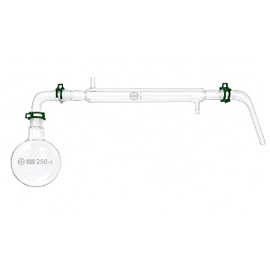 isko borosilicate glass distillation apparatus or distillation assembly unit 250ml