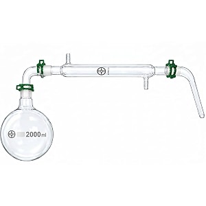 isko borosilicate glass distillation apparatus or distillation assembly unit 2000ml