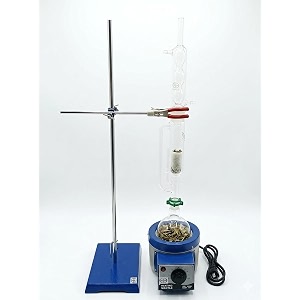 isko borosilicate glass soxhlet apparatus 2000 ml with heating mantle and complete accessories1 set