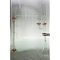 ISKO® Kjeldahl nitrogen distilling apparatus with condenser, Distillation set, vacuum distillation kit lab glassware (800ml) (800ml)