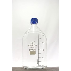 isko reagent bottle with screw cap 5000 cylinedrical 1 pcs