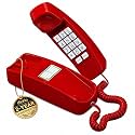iSoHo Phones Landline Phones for Home, Big Button Corded, Crimson Red