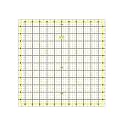 Isomars 12 x 12 Inch Garment Quilting Ruler | 3mm Clear Acrylic