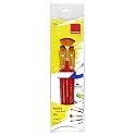 Isomars Artist Mix Paint Brush Set – Set of 5 Versatile Brushes for Acrylic, Watercolor, Oil & Craft Painting – Ideal for Detailing, Blending & Smooth Strokes
