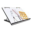 Isomars Drawing Board - Table Model Foldable Board with Clips - Drawing &amp; Drafting Board (A1 (25.5 x 35 inches))
