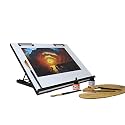 Isomars Drawing Board - Table Model Foldable Board with Clips - Drawing & Drafting Board (A3 (16 x 21 inches), White