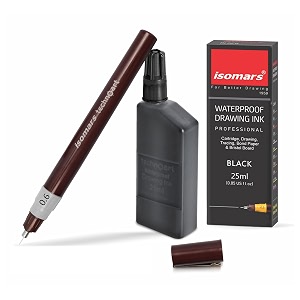 Isomars Technoart Fineliner Technical Drawing Pen 1.2mm