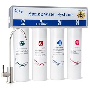 iSpring CU-A4 4-Stage Ultra Filtration Under Sink