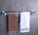 iSTAR High Grade 304 Stainless Steel Towel Rod/Towel Rack for Bathroom/Towel Bar/Towel Hanger/Towel Stand/Bathroom Accessories Silver Towel Holder (Stainless Steel)