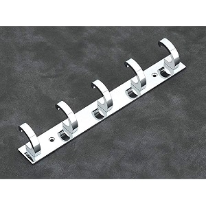 istar stainless steel bathroom cloth hooks hanger hooks rail for hanging keysclothestowel pack of 1 5 hooks silver
