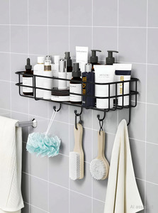 istar wall mounted rackstorage organizer for bathroomliving hall pack of 1 iron wall shelf