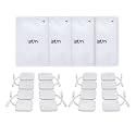 iSTIM Super Soft 2"x2" TENS Unit Electrodes for TENS Massage EMS - 100% Japanese Gel (2"x2"-16 Pieces)