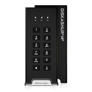 istorage diskashur m2 500gb  pin authenticated hardware encrypted usb 32 portable ssd  ultra-fast  fips compliant  rugged amp portable