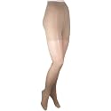 ITA-MED Sheer Pantyhose Compression H150, Beige, Petite, 3 Count