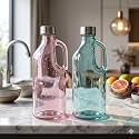 Italian Tempered Glass Milk Bottle Water Bottle
