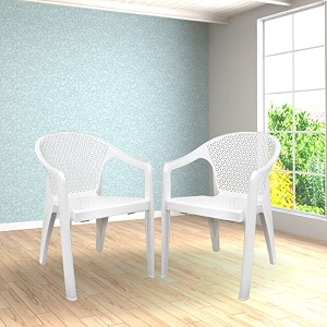 ITALICA Oxy Plastic Arm Chair for Home