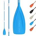 iTAOSTAR Paddle Board Paddle Detachable, Stand Up Paddle for Adults with Double Locks, Kayak Paddle Adjustable with Glass Fiber Blade, Floating Paddle Board Oar with Lightweight