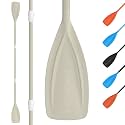 iTAOSTAR Paddle Board Paddle Detachable, Stand Up Paddle for Adults with Double Locks, Kayak Paddle Adjustable with Glass Fiber Blade, Floating Paddle Board Oar with Lightweight