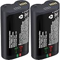 iTODOS 2 Pack Battery Replacement for myQ Smart Garage Video Keypad, 6100mAh Rechargeable Battery with Type-C Fast Charging Cable