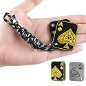 ITOKEY Fidget Toys Adults, Metal Slider, Poker Magnet Fidget, Paracord Rope