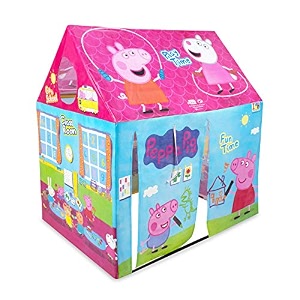 itoys peppa pig theme play tent house for kids toys for 2 3 5 6 to 8 years old girls boyswater repellent big sizebis approvedmulticolor