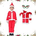 ITSMITSMYCOSTUME Santa Claus Dress for Christmas Costume