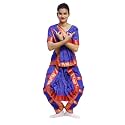 ITSMYCOSTUME Bharatnatyam Costume Dress for Girls Set