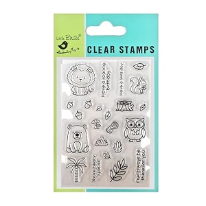itsy bitsy beary special clear stamps set 43 x 62 inch 24pc for card making scrapbooking journaling diy craft handmade creative projects