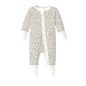 ITSY BITSY BOUTIQUE Viscose Bamboo Baby Pajamas - Boys and Girls Footie Sleeper Convertible 2-Way Zipper Sleeper