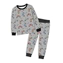 ITSY BITSY BOUTIQUE Viscose Bamboo Baby Pajamas - Boys and Girls Footie Sleeper Convertible 2-Way Zipper Sleeper