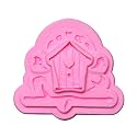 Itsy Bitsy - Silicone Mould Bird House 13.2 * 12.1 * 1.2cm 1pc