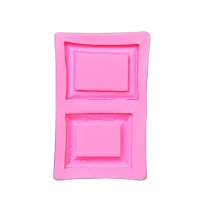 itsy bitsy - silicone mould rectangular duo 97  60  11cm 1pc