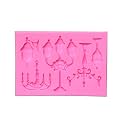 Itsy Bitsy - Silicone Mould Vintage Lamps 13.8 * 9.6 * 1.2cm 1pc