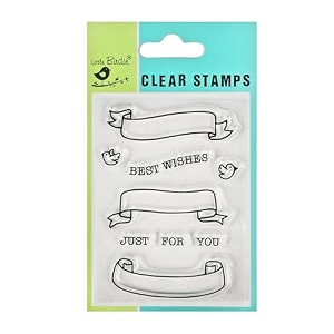 itsy bitsy wishes always clear stamps 3 x 4 inch 9pc transparent craft stamping set for card making scrapbooking journaling diy paper crafts