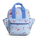 Itzy Ritzy Toddler Backpack, Baby Daycare Bag w/Spacious Interior (Cherry)