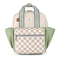 Itzy Ritzy Toddler Backpack, Daycare Bag w/Spacious Interior, Checkerboard