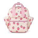 Itzy Ritzy Toddler Backpack, Daycare Bag w/Spacious Interior (Strawberry)