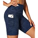 IUGA Biker Shorts Women 6" Tummy Control Workout Yoga Compression Shorts