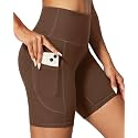 IUGA Biker Shorts Women 6" Tummy Control Workout Yoga Compression Shorts