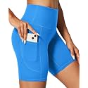 IUGA Biker Shorts Women 6" Tummy Control Workout Yoga Compression Shorts