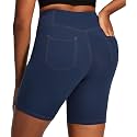 IUGA Biker Shorts Women 6" Tummy Control Workout Yoga Compression Shorts