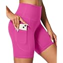 IUGA Biker Shorts Women 6" Tummy Control Workout Yoga Compression Shorts