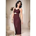 IUGA Womens Cut-Out Midi Dress with Side