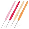 Iuuidu 4PCS Crochet Hooks Small Crochet Hooks for Arthritic Hands 4Size