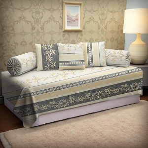 IVAZA 240 TC Soft Ezyption Cotton Diwan