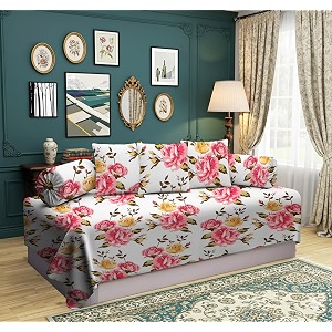 IVAZA 240 TC Soft Ezyption diwan Cover