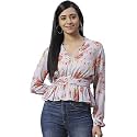 IVES Women39s Printed Polyester Full Sleeves 