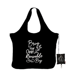 IVILLAGE Foldable Reusable Polyester Bags for Shopping