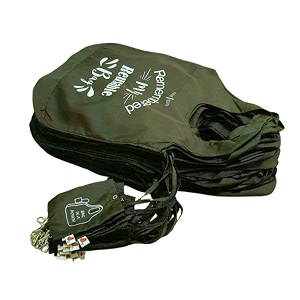 IVILLAGE Foldable Reusable Polyester Bags for Shopping