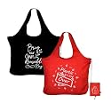 IVILLAGE Foldable Reusable Polyester Bags for Shopping